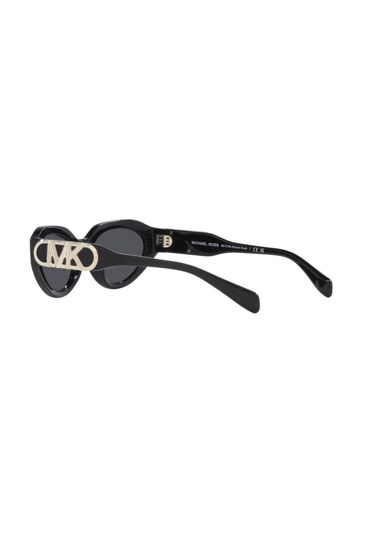 Lentes de Sol Empire Oval Black Michael Kors-4