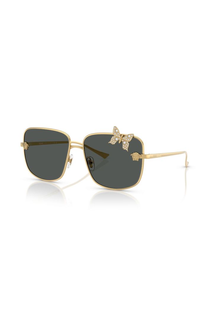 Versace Lentes de Sol Medusa Butterfly VE2282 100287 59 Dorado M