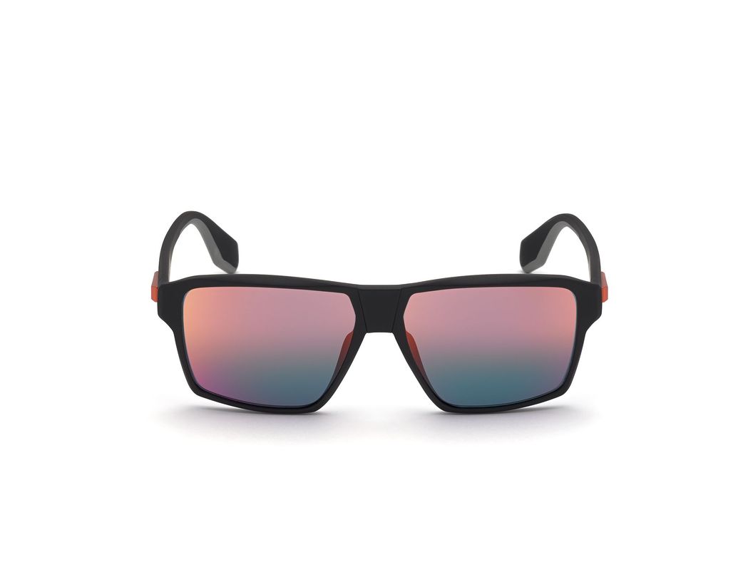 Lentes de Sol Negro Espejados Adidas Originals OR003902U-0