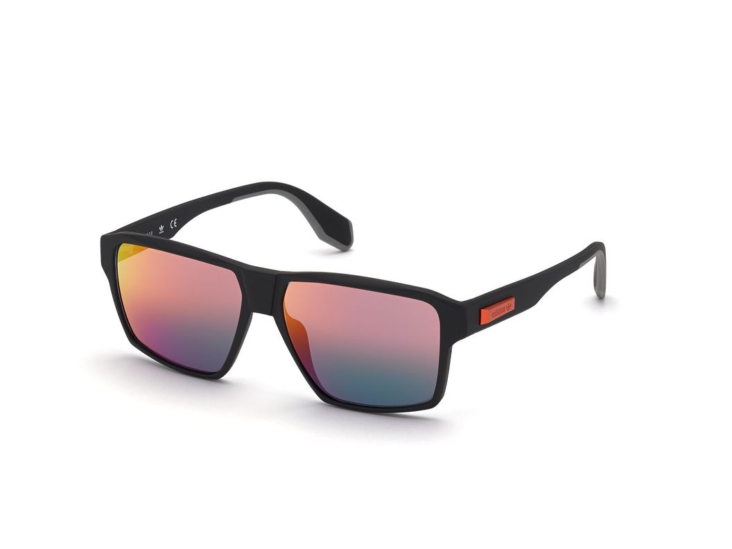 Lentes de Sol Negro Espejados Adidas Originals OR003902U-1