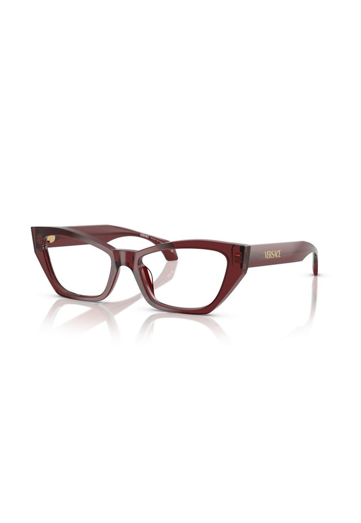 Versace Lentes Opticos Signature VE3373U 5512 54 Burdeo M