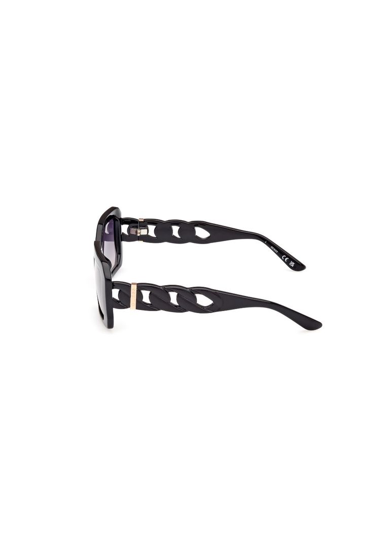 Lentes de Sol Negro Brillante Degradé Guess GU0011001B-2