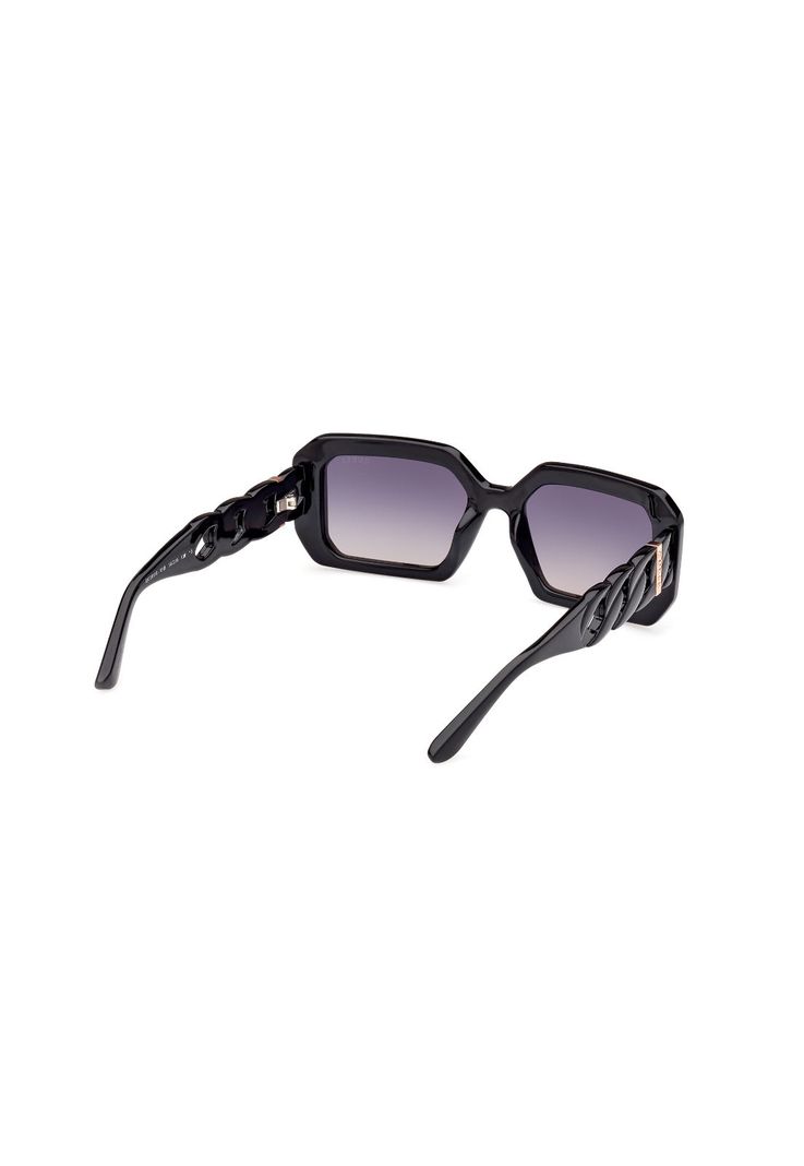 Lentes de Sol Negro Brillante Degradé Guess GU0011001B-5