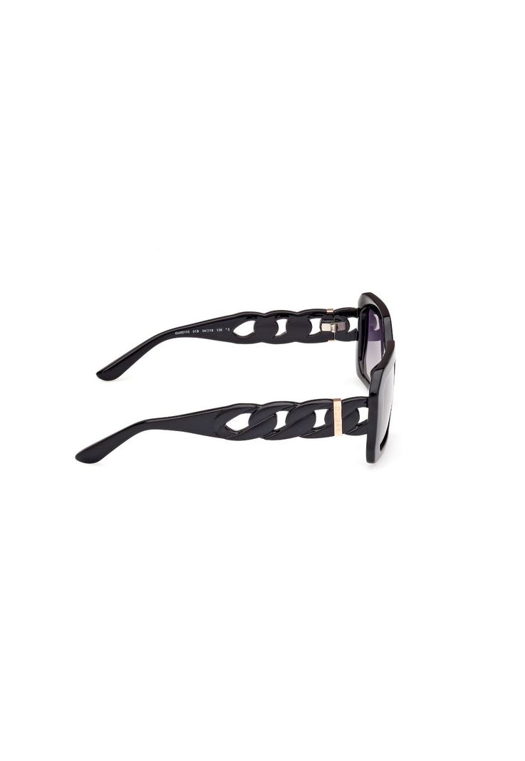 Lentes de Sol Negro Brillante Degradé Guess GU0011001B-6
