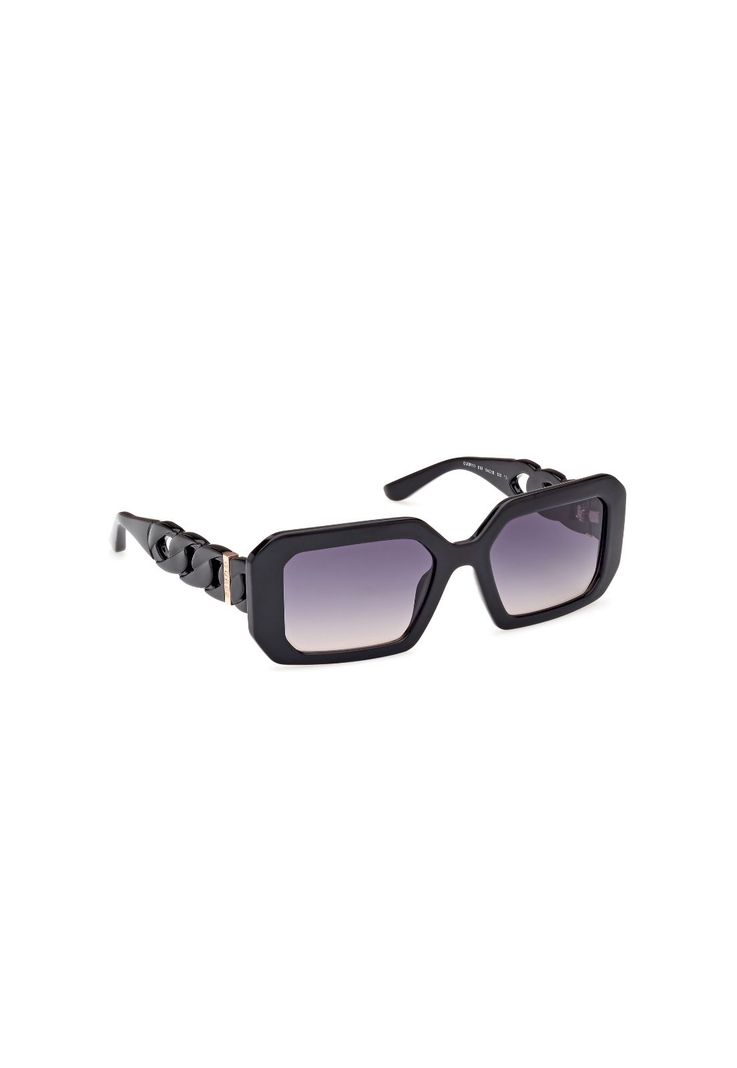 Lentes de Sol Negro Brillante Degradé Guess GU0011001B-7