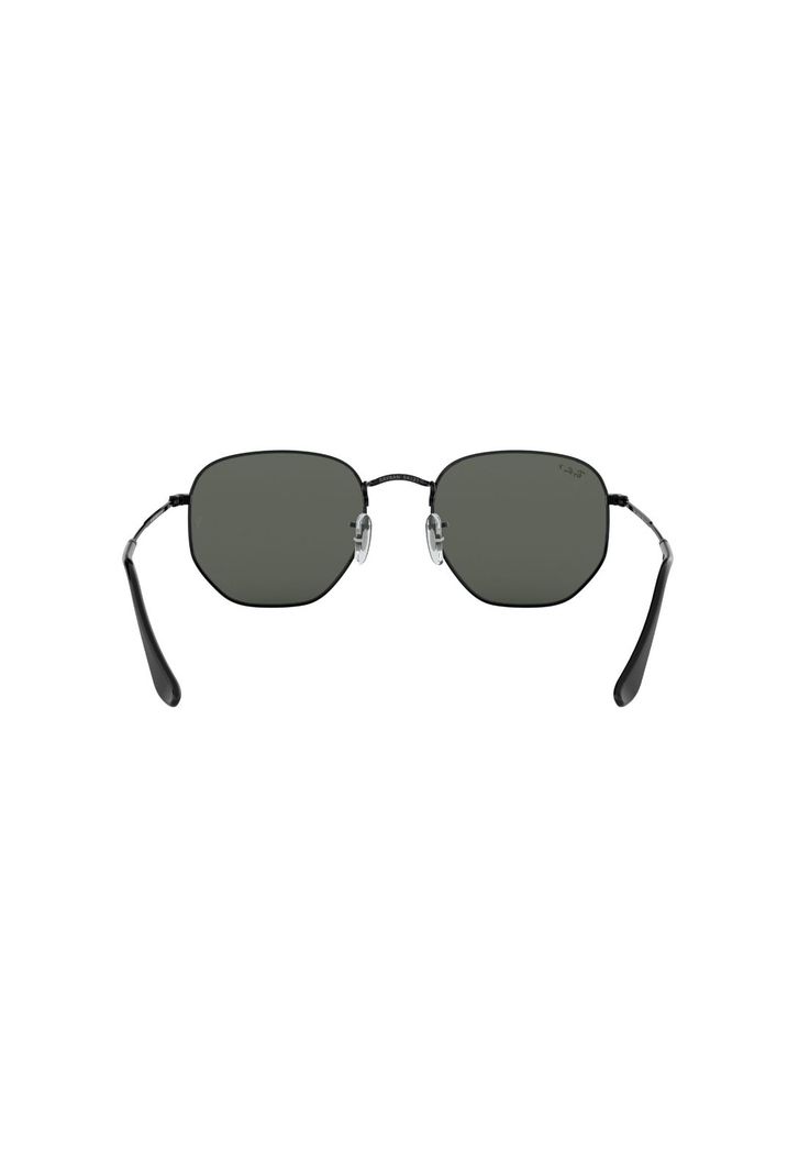 Lentes de Sol Hexagonal Negro Polarizados Ray-Ban-3