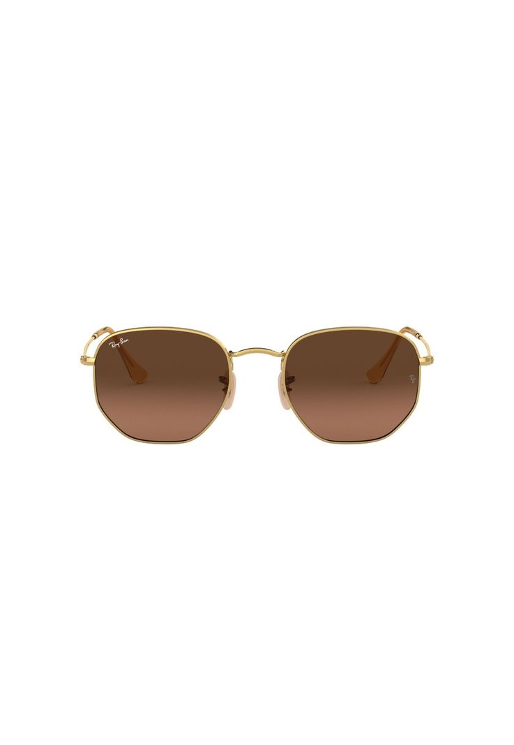Lentes De Sol Hexagonal Dorado Ray-Ban RB3548N91244354-0