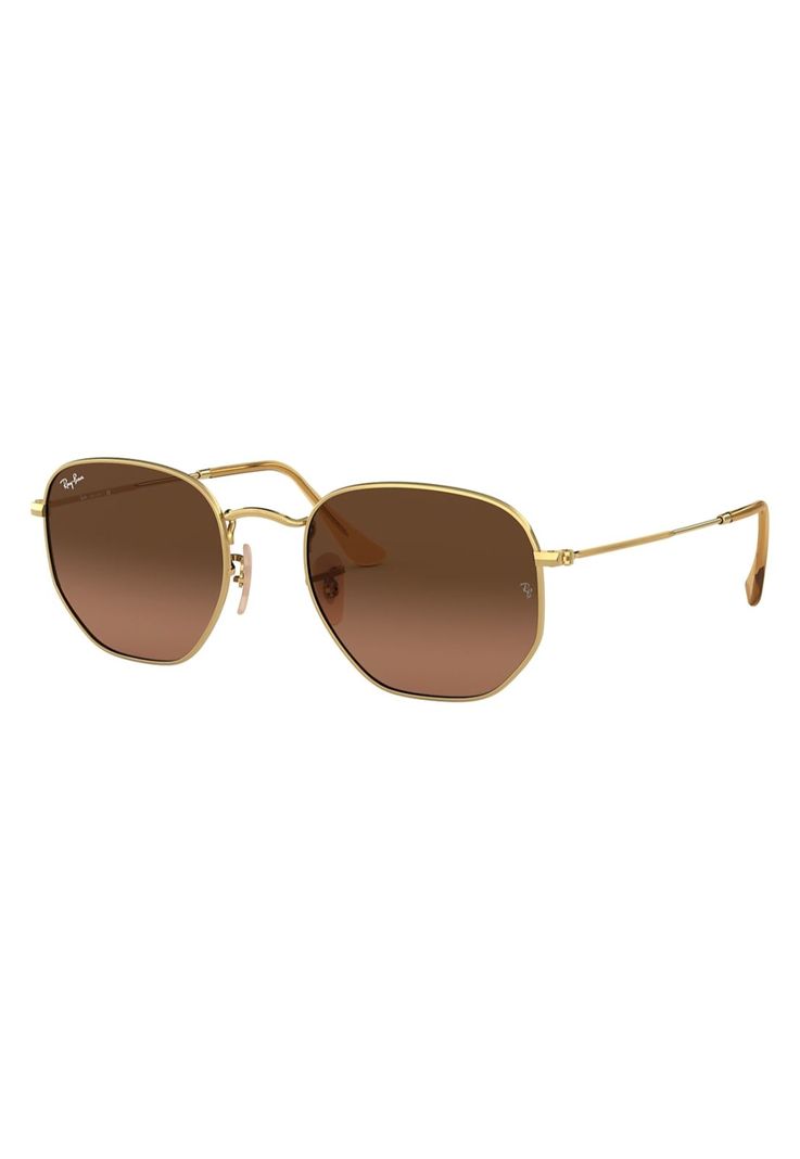 Lentes De Sol Hexagonal Dorado Ray-Ban RB3548N91244354-1