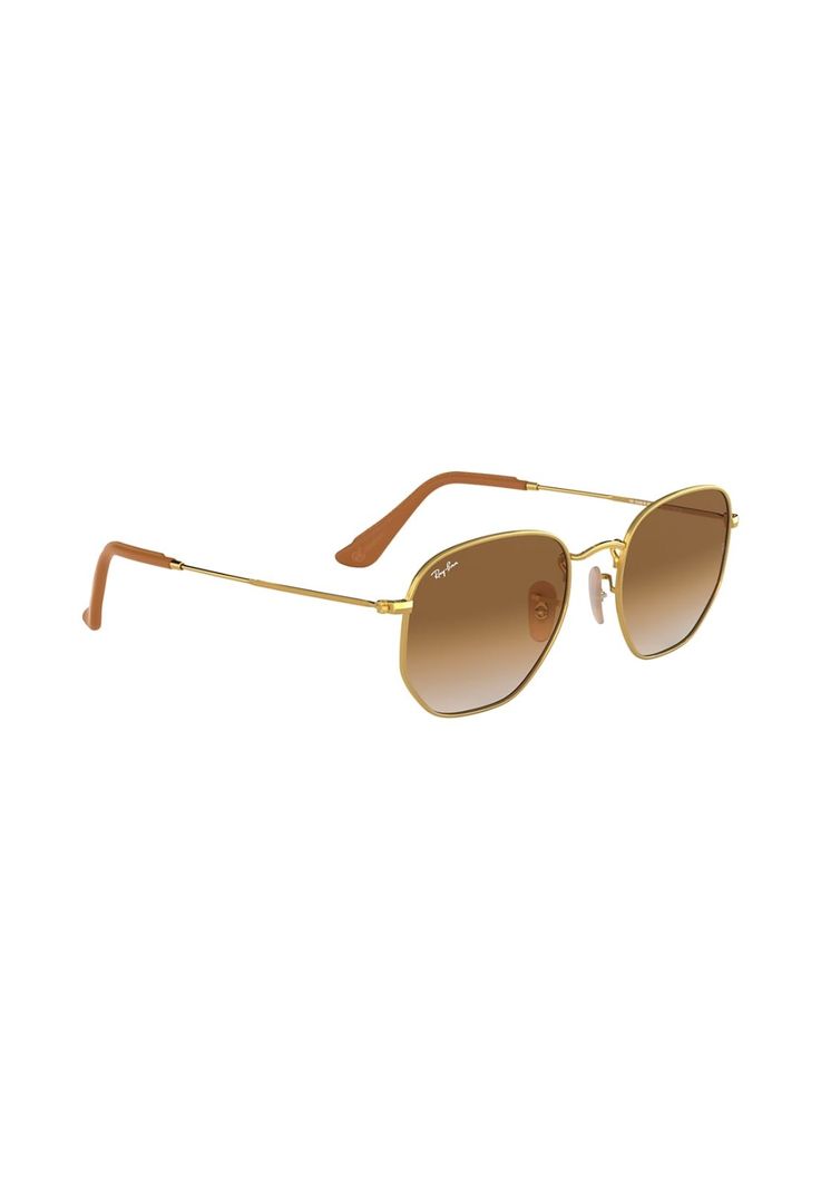 Lentes De Sol Hexagonal Dorado Ray-Ban RB3548N91244354-2