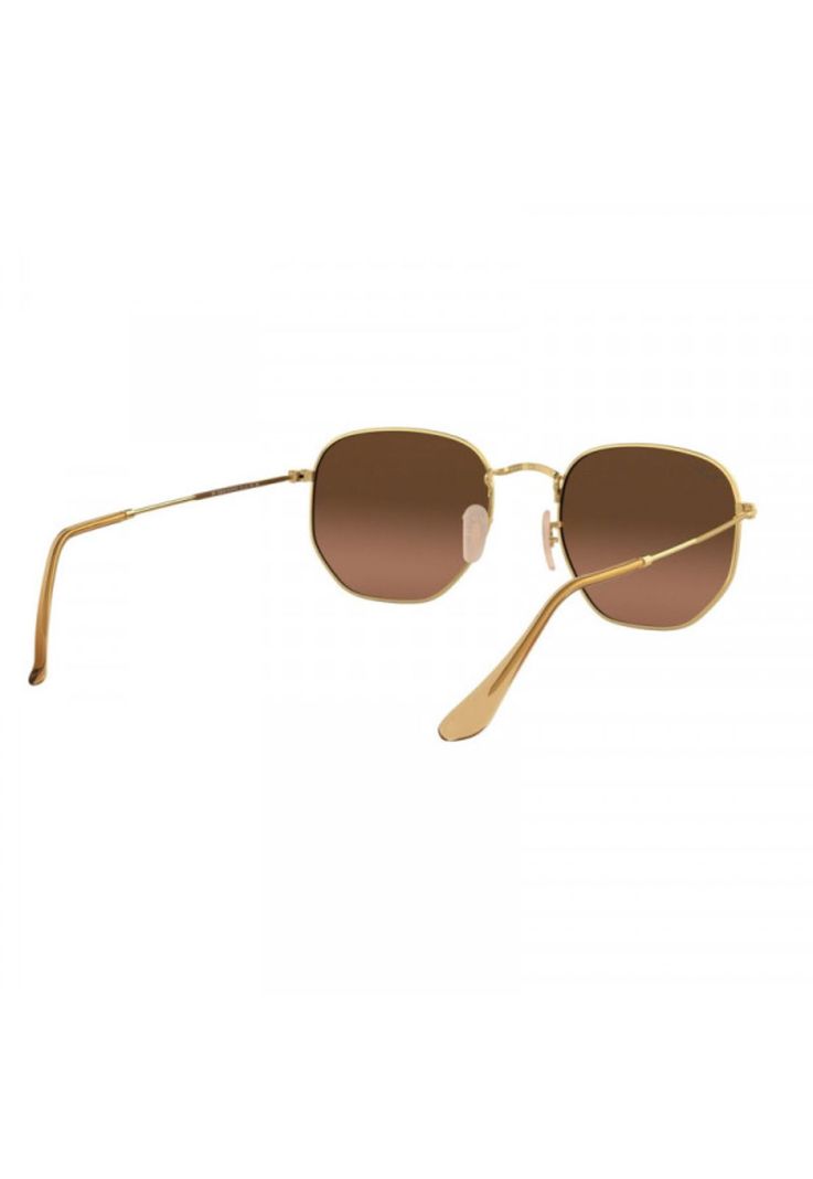 Lentes De Sol Hexagonal Dorado Ray-Ban RB3548N91244354-3