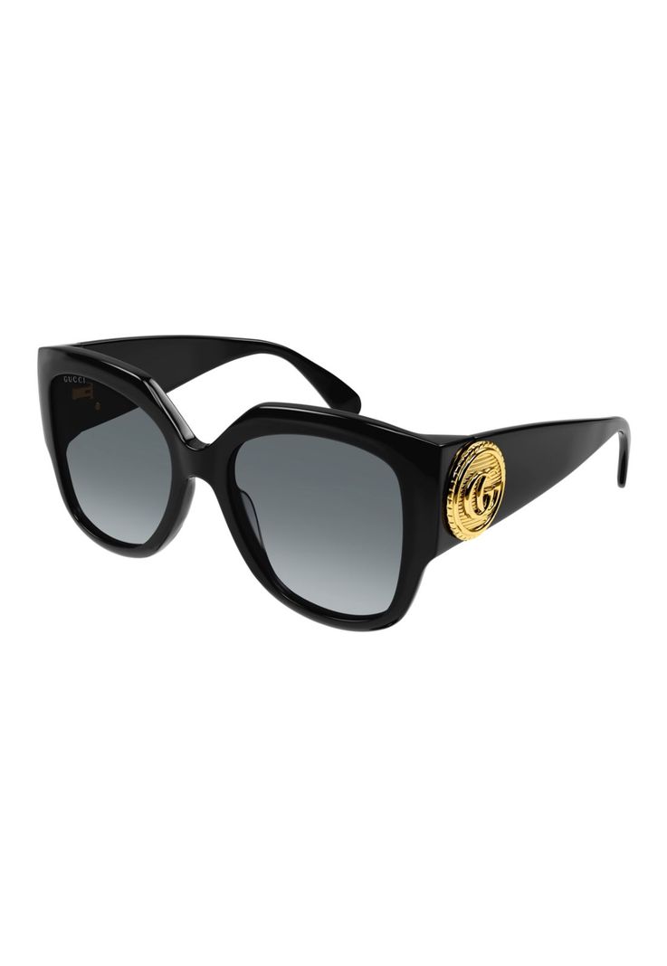 Lentes de Sol Negro Degradados Gucci GG1407S001 M