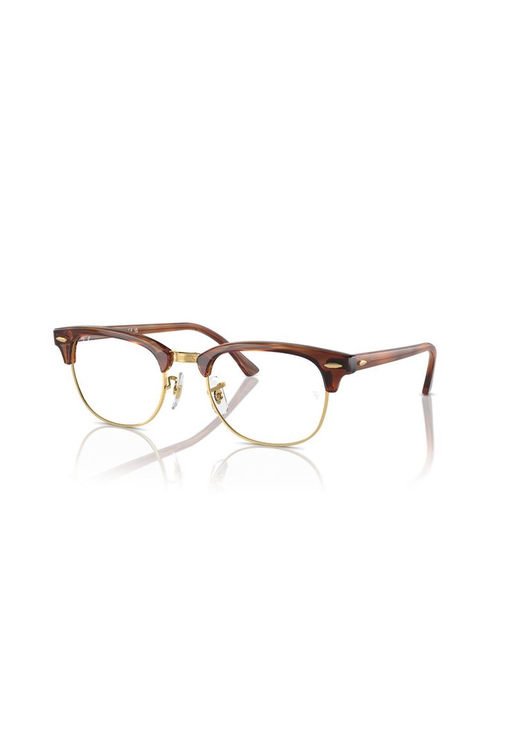 Lentes Ópticos Clubmaster Marrón Ray-Ban Optical RX51548375-1