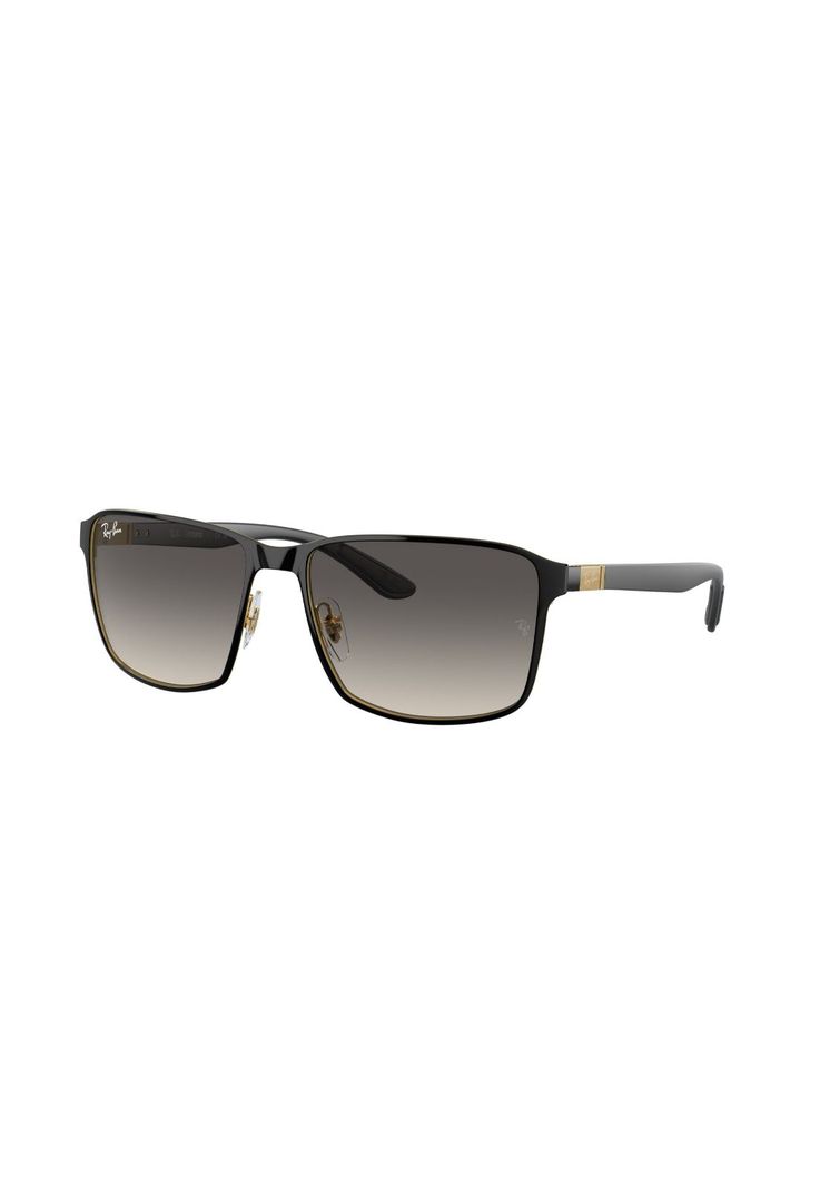 Lentes de Sol Negro Degradado Ray-Ban RB3721187/11-0