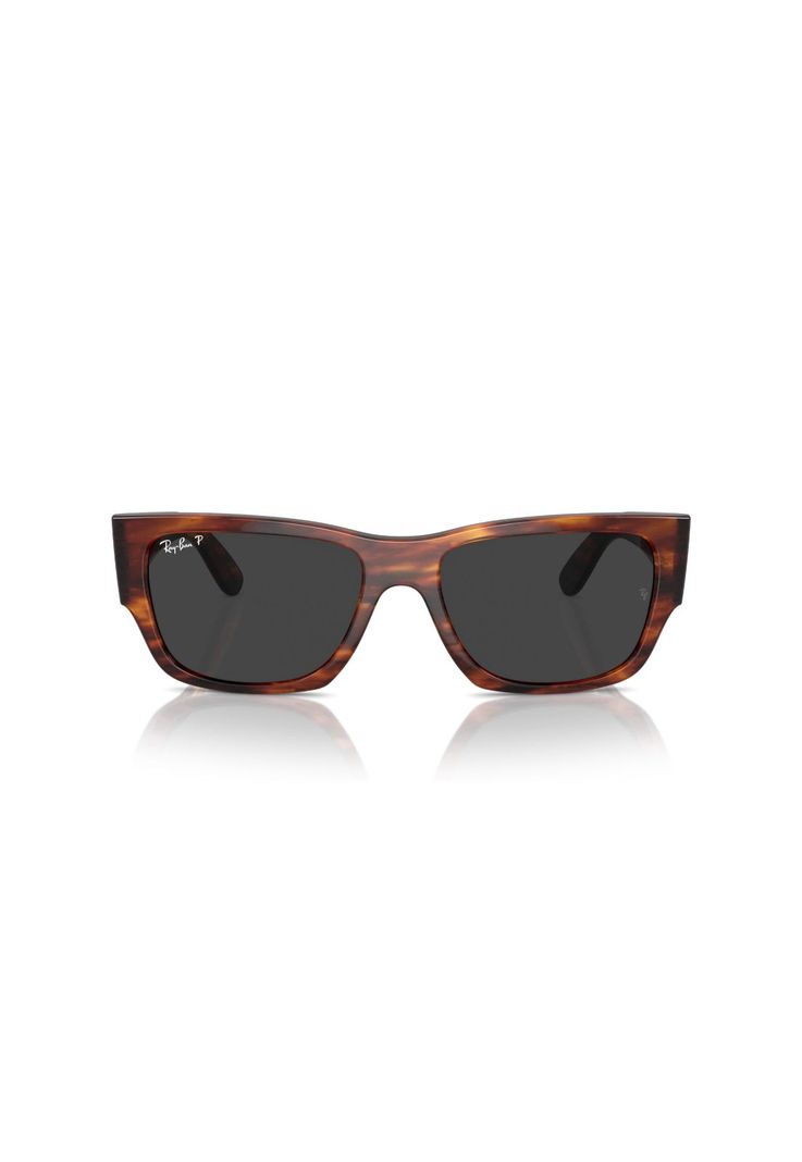 Lentes de Sol Carlos Havana Rayado Polarizados Ray-Ban-0