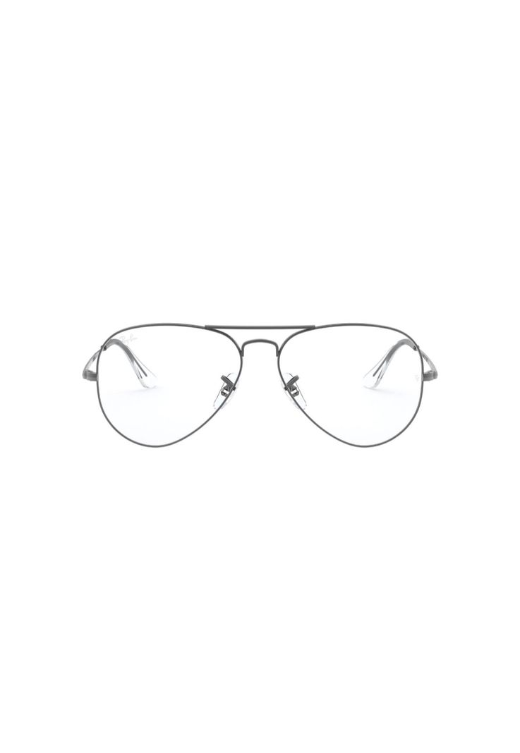 Lentes Ópticos Aviator Plateado Ray-Ban Optical RX64892502-0