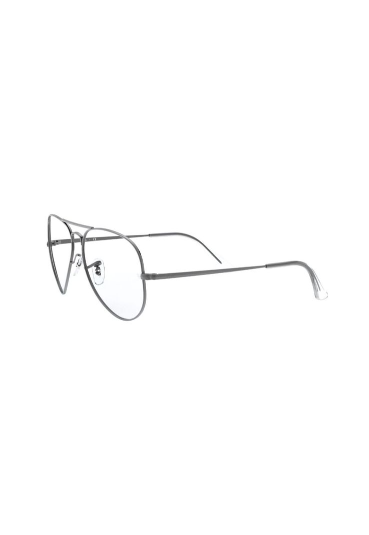 Lentes Ópticos Aviator Plateado Ray-Ban Optical RX64892502-2