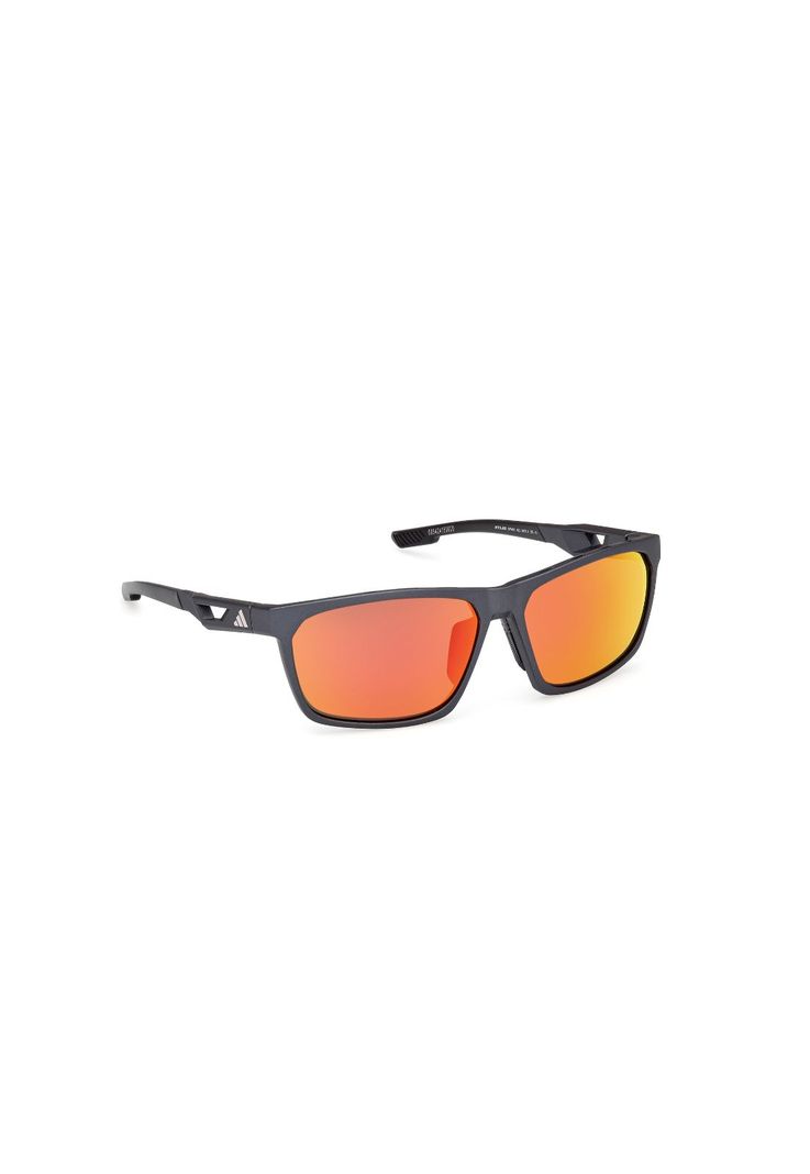 Lentes de Sol Negro Espejados Adidas Sport SP010102L-7