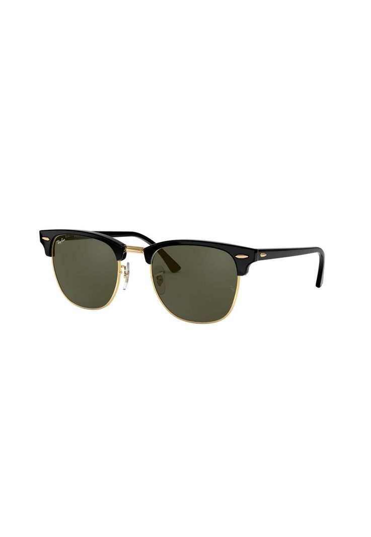 Lentes de Sol Clubmaster Black On Gold Ray-Ban RB3016W0365-1