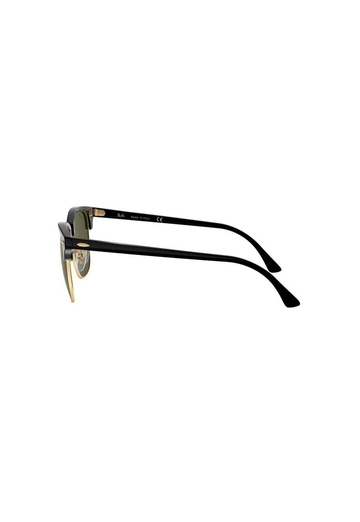 Lentes de Sol Clubmaster Black On Gold Ray-Ban RB3016W0365-3