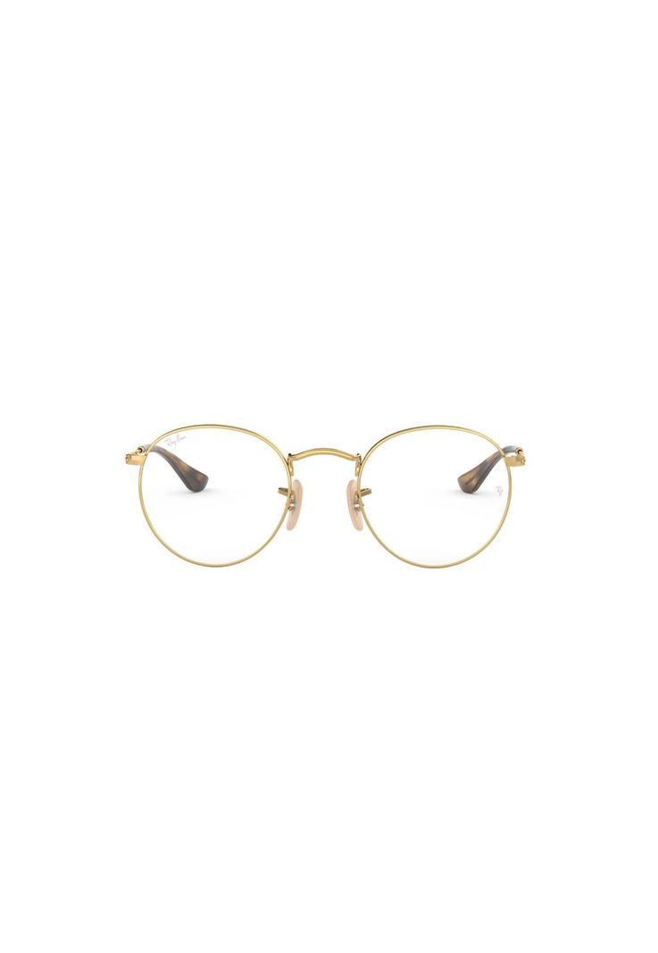 Lentes Ópticos Round Metal Dorado Ray-Ban RX3447V2500-1