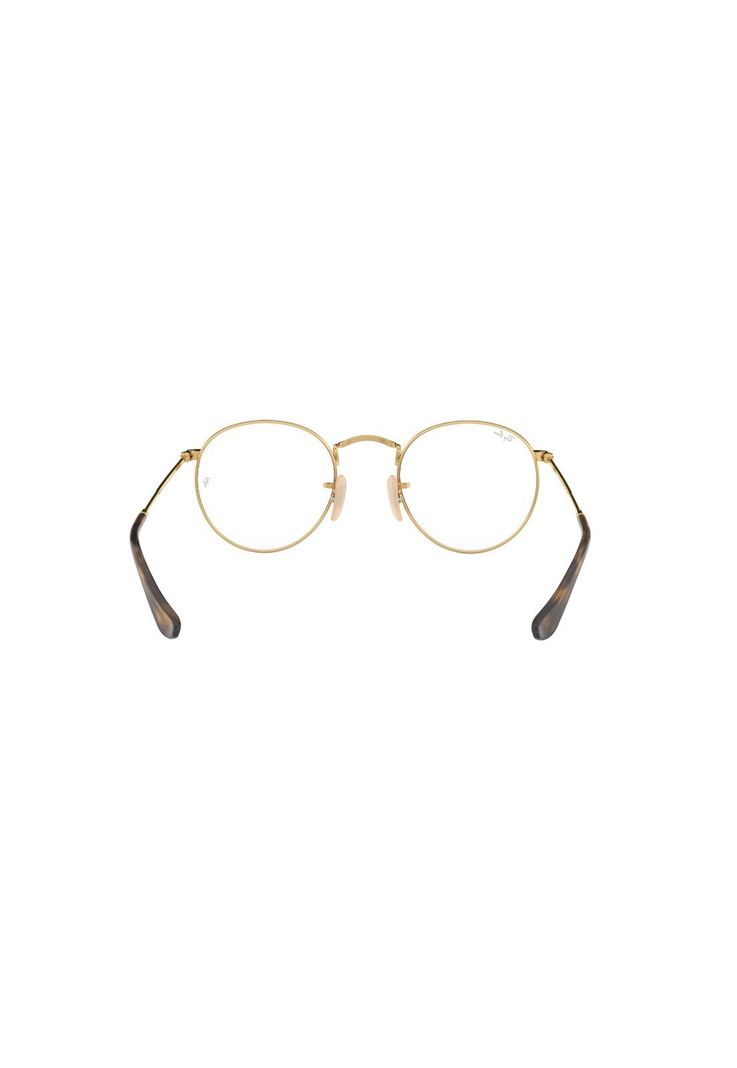 Lentes Ópticos Round Metal Dorado Ray-Ban RX3447V2500-6