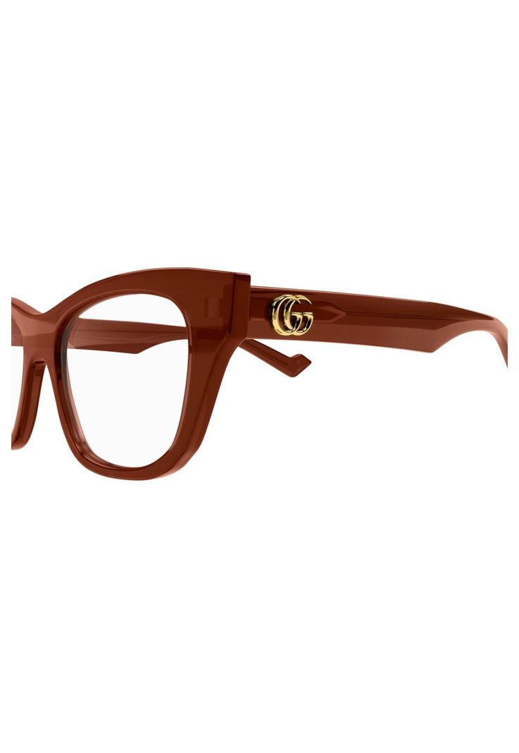 Lentes Ópticos Marrón Gucci GG0999O003-2