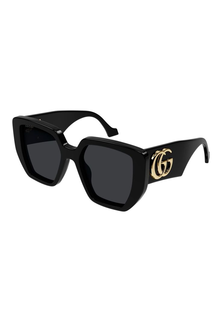 Lentes de Sol Shiny Black Gucci GG0956S003-0