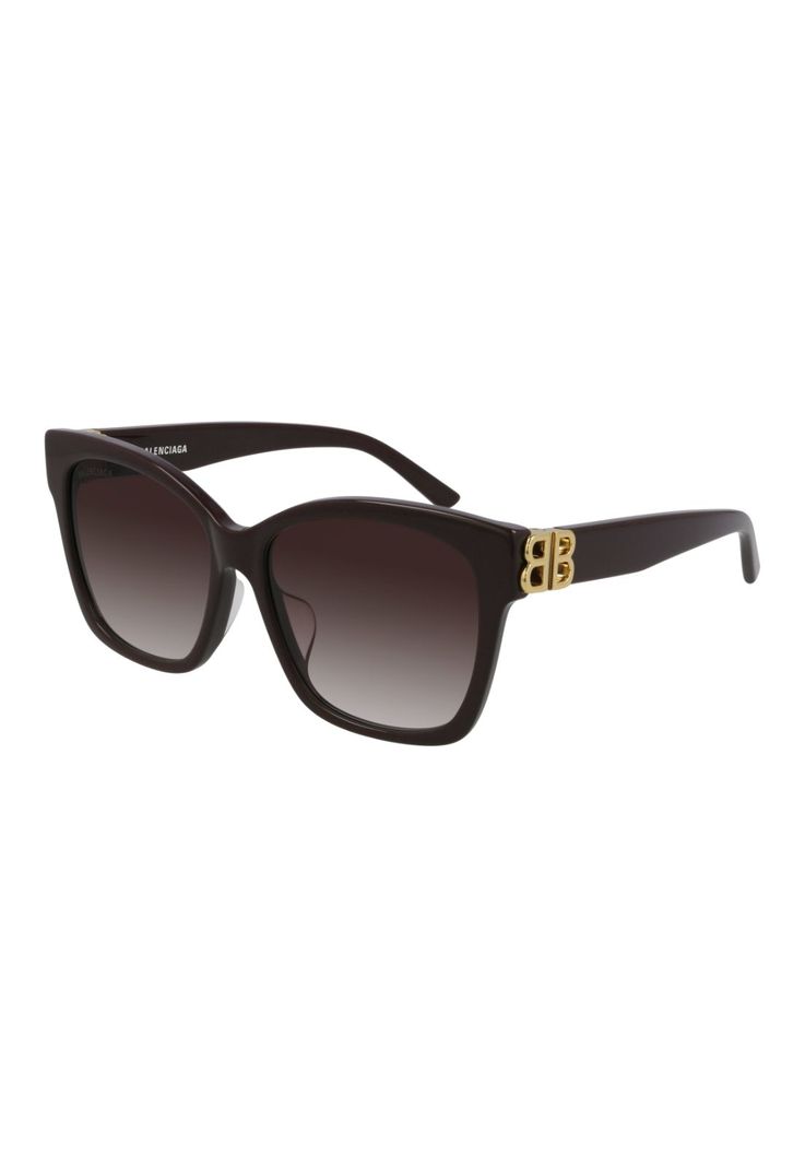 Lentes de Sol Morado Balenciaga BB0102SA006-0