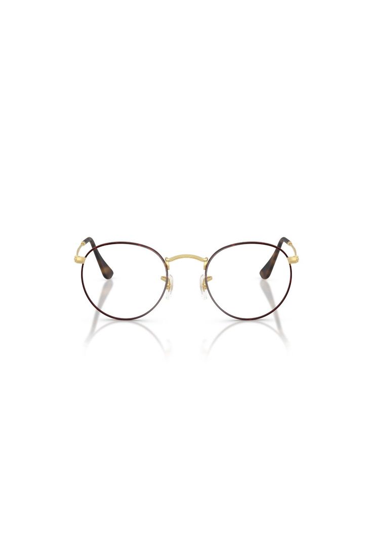 Lentes Ópticos Round Metal Ray-Ban Optical RX3447V3188-0