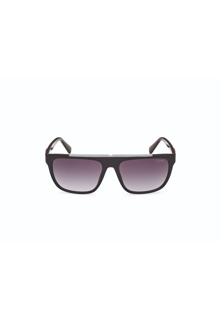 Lentes de Sol Negro Brillante Degrade Guess GU0012201B M
