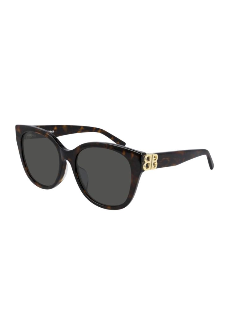 Lentes de Sol Dark Havana Balenciaga BB0103SA002-0