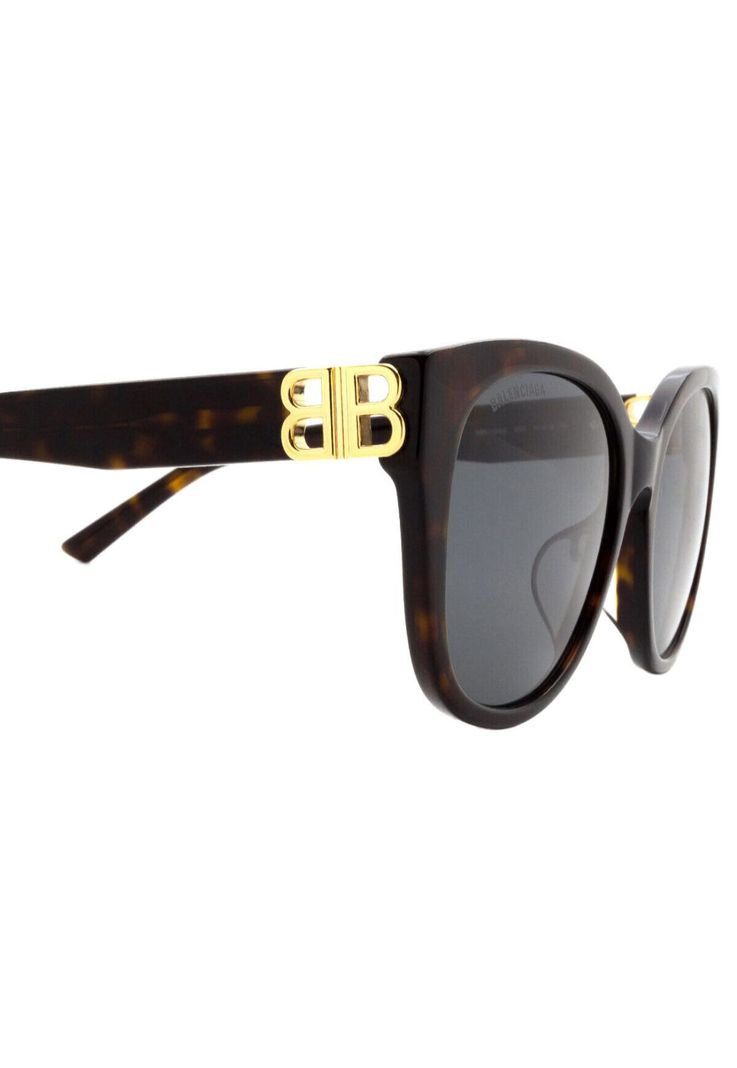 Lentes de Sol Dark Havana Balenciaga BB0103SA002-3