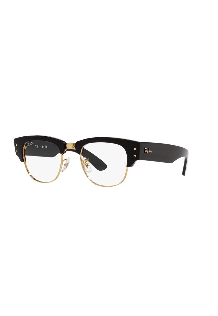 Lentes Ópticos Mega Clubmaster Black Ray-Ban Optical-1