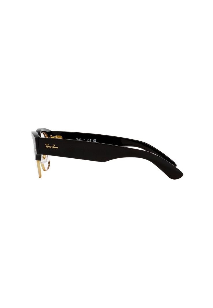 Lentes Ópticos Mega Clubmaster Black Ray-Ban Optical-3