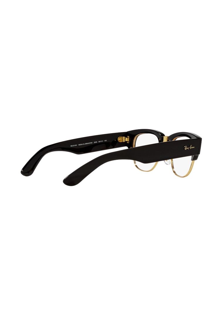 Lentes Ópticos Mega Clubmaster Black Ray-Ban Optical-8