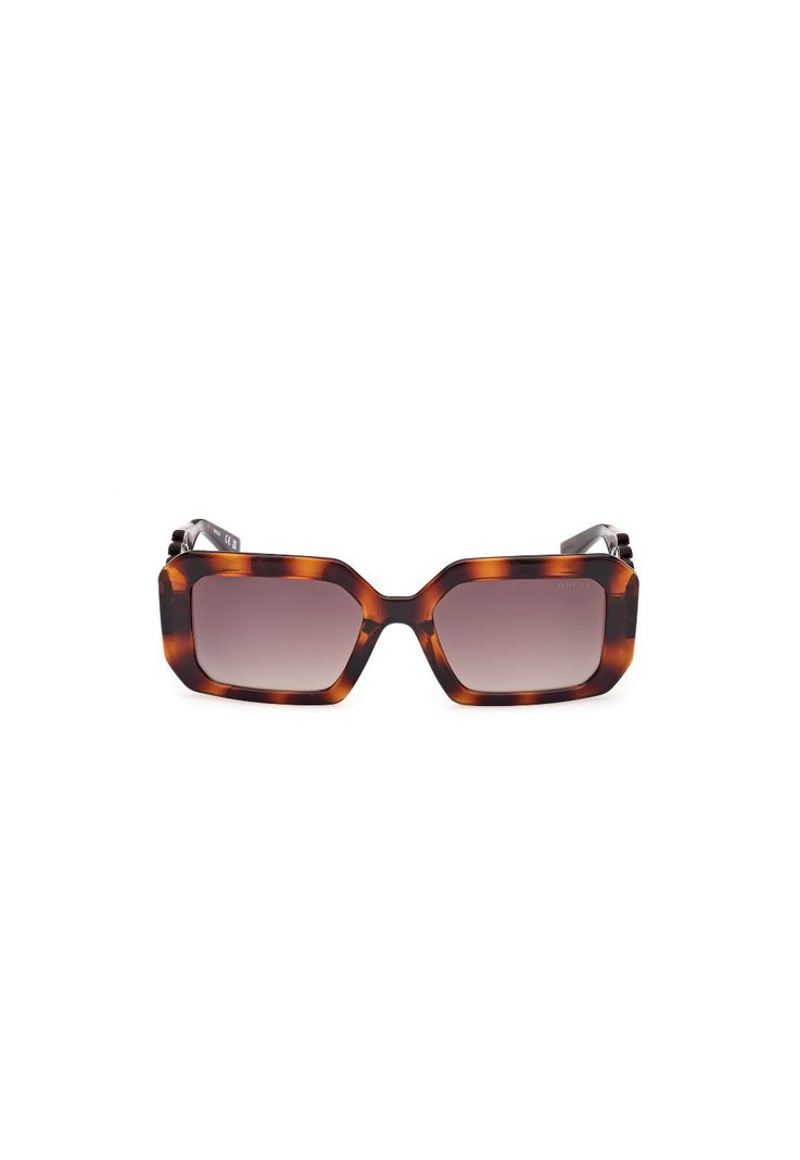 Lentes de Sol Havana Oscuro Degrade Guess GU0011052F Cafe M
