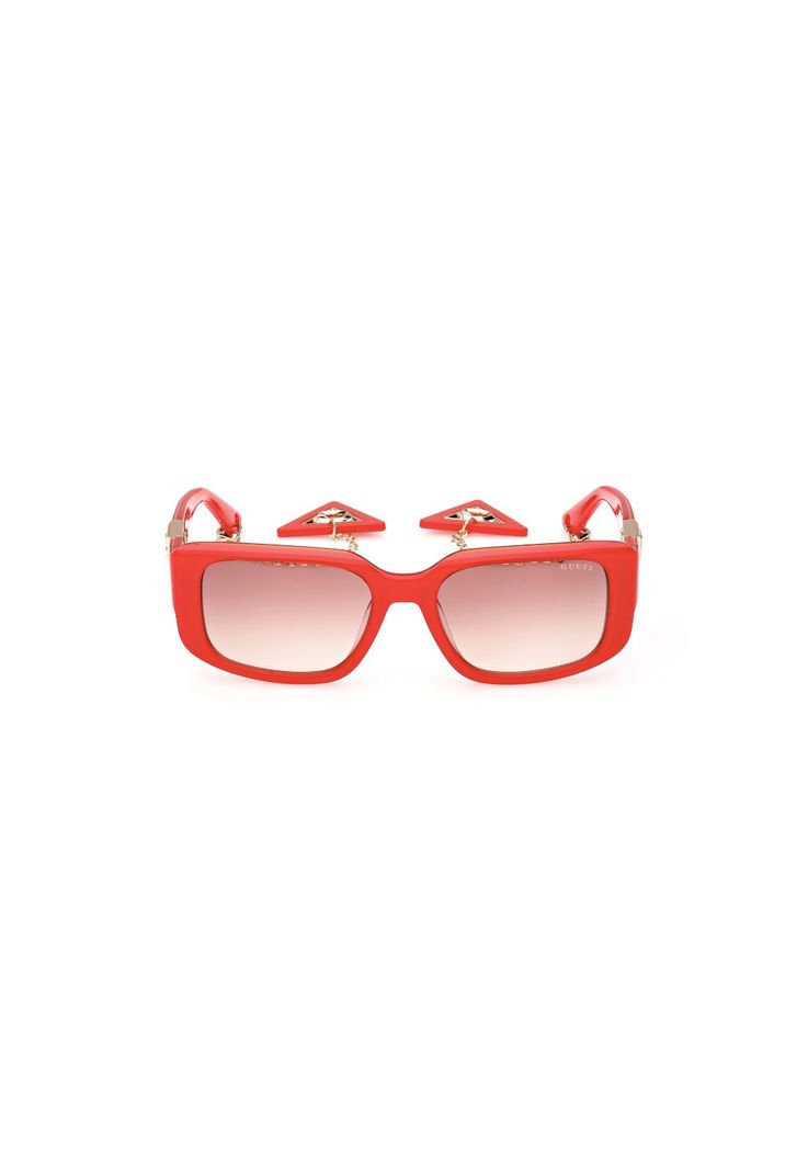 Lentes de Sol Shiny Red Guess GU78915366F Rojo M