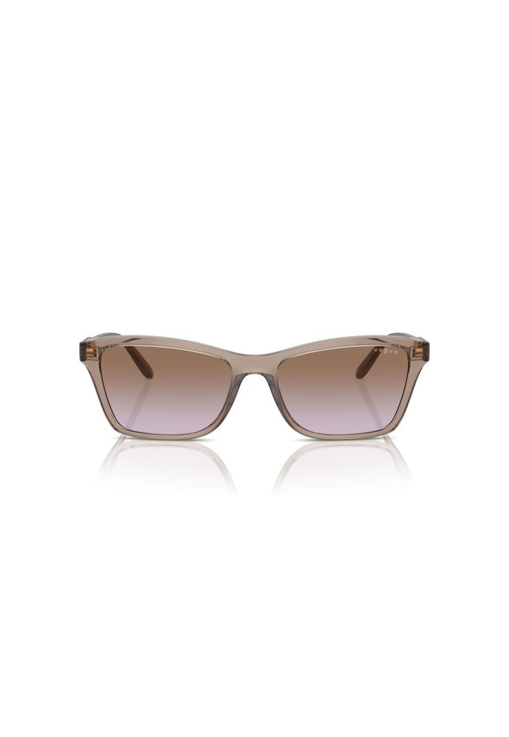 Lentes de Sol Marrón Transparente Degradé Vogue Eyewear-0
