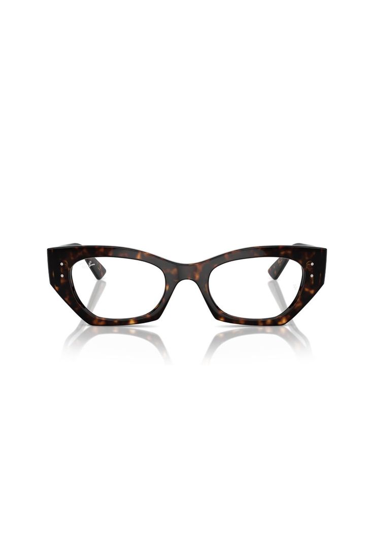 Lentes Ópticos Zena Havana Ray-Ban Optical RX73308320-0