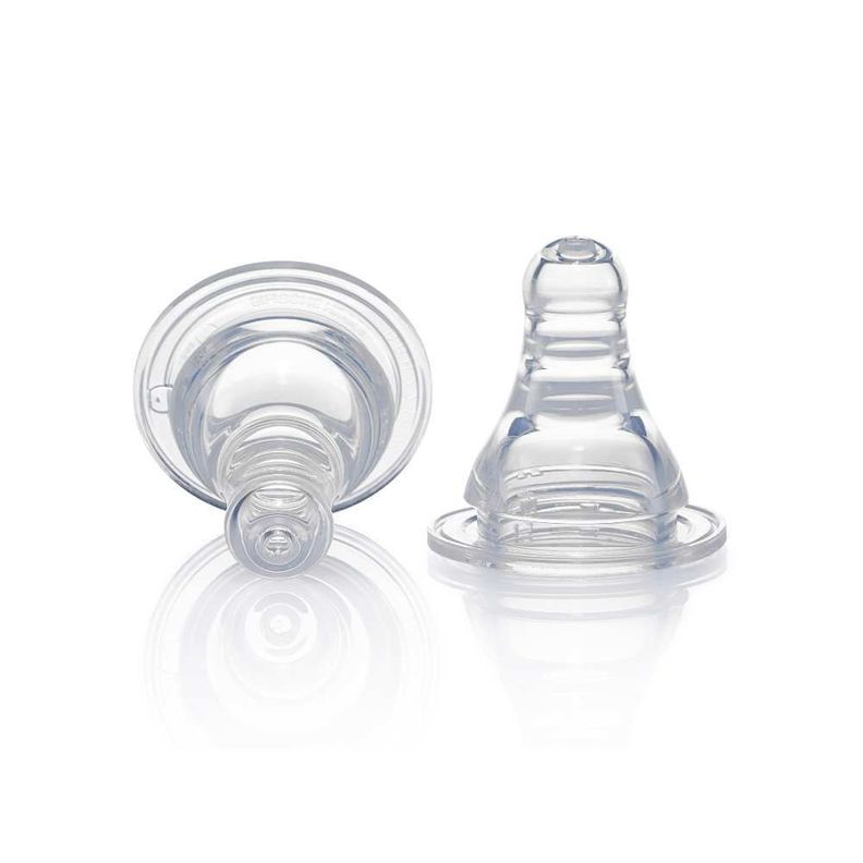 Tetina Biberon Pigeon, Boca Standard Talla L Transparente 9 A 12 Meses
