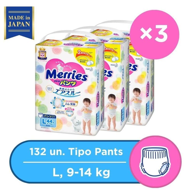 Merries Pants Super Jumbo L 44X3 PCS-0