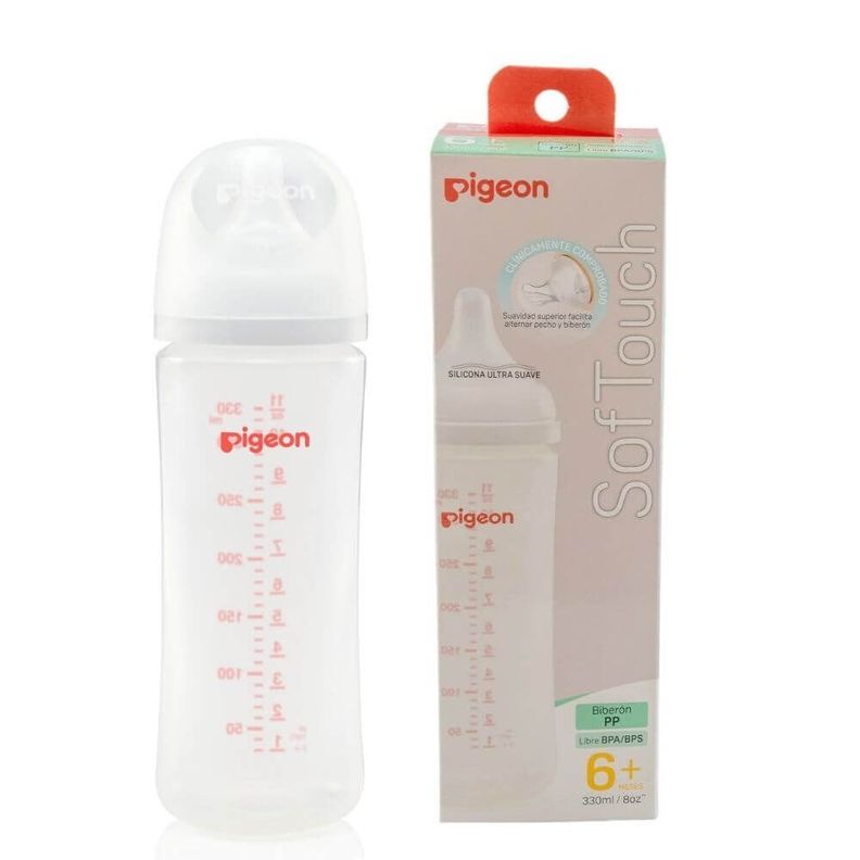Biberón Softouch Pigeon PP 330 ml-0