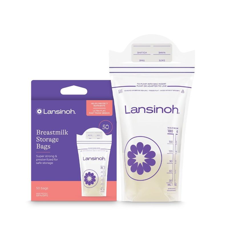 Bolsas de Almacenamiento de leche, 50 unid.