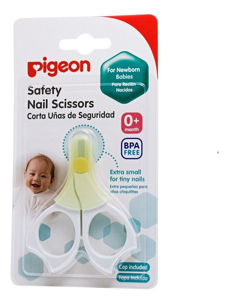 Tijera Para Unas De Bebe Recien Nacido Blanco