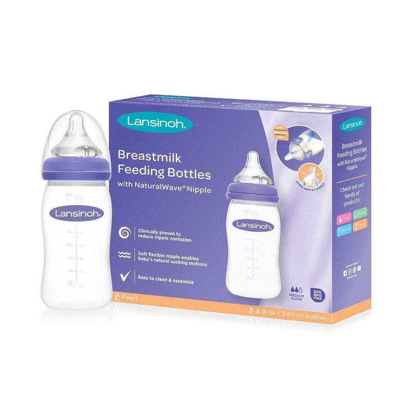 Mamadera Natural Wave 240ml Pack x 3-0