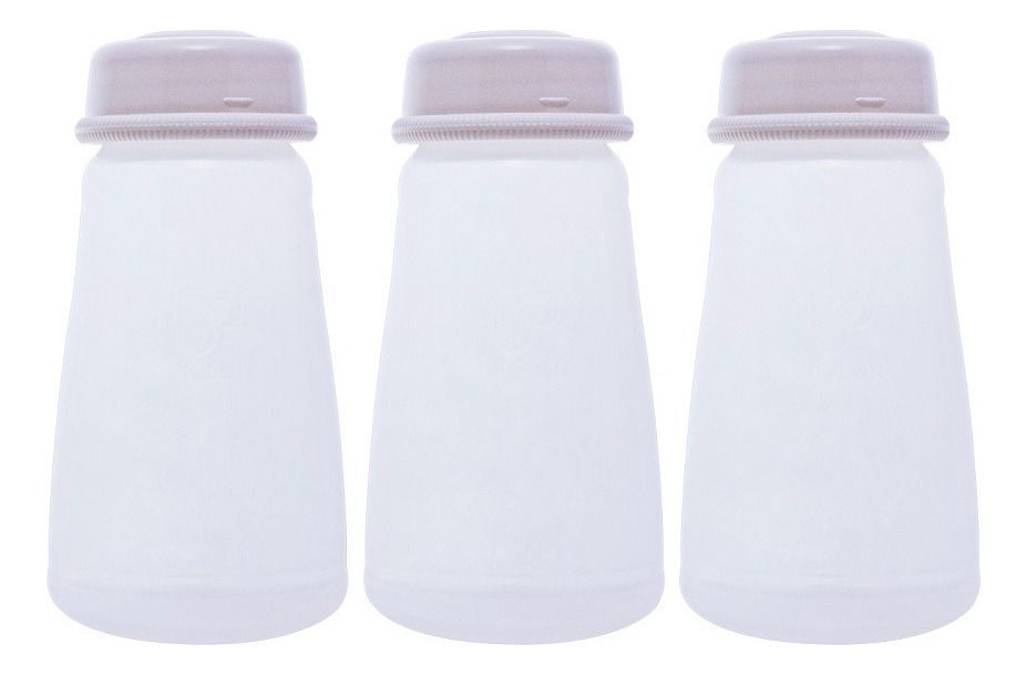 Botellas de almacenamiento de leche 3 un.Pigeon Blanco