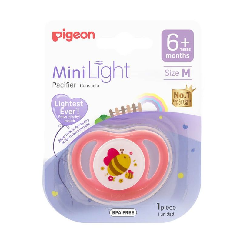 Chupete Odontologico Mini Light Talla M (Rosado) Rosado [ 650 ]