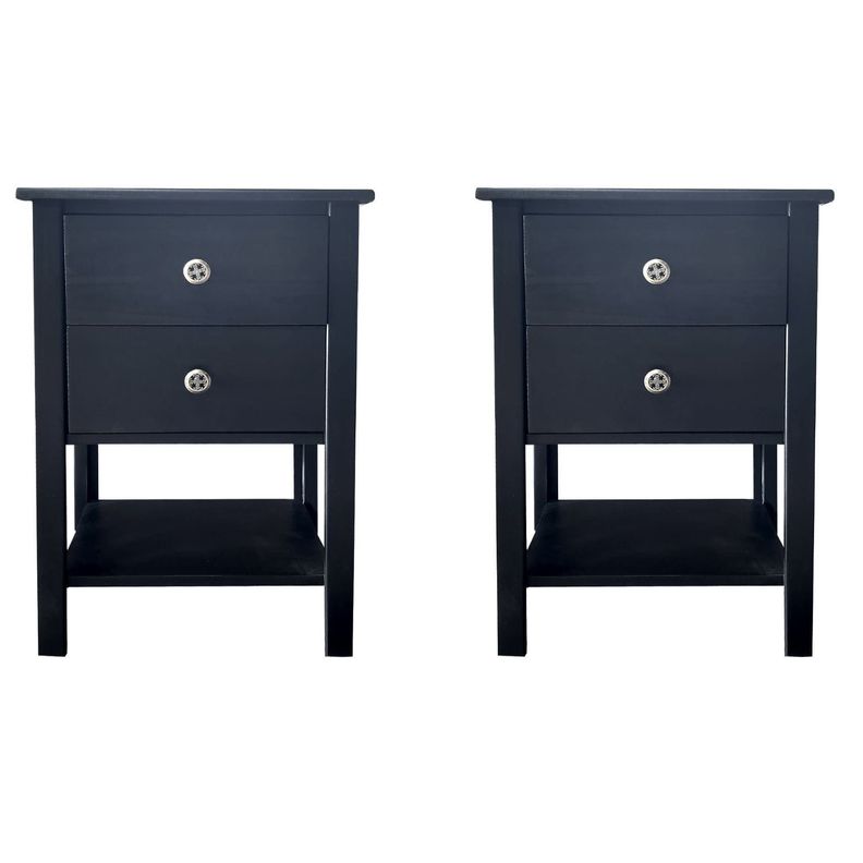 Set Veladores Madera Black-0