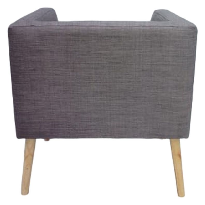 PACK 2 POLTRONA BORLANGE CUBO LINO GRIS CLARO-5
