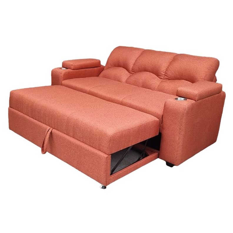 SOFA CAMA FUNCIONAL 2 PZ DECO LINO TEJA-2